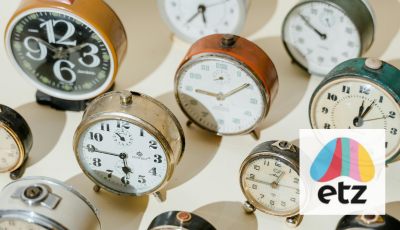 Alarm clocks with ETZ Logo