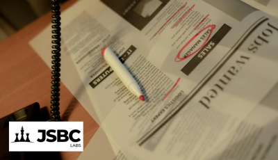 Wanted ads in paper with JSBC logo