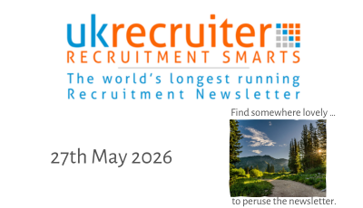 UK Recruiter Newsletter Issue 1226 Cover Image
